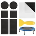 thumbnail image 1 of Kit de Réparation de Trampoline avec Raclette Carrée Ronde Rectangulaire Imperméable Auto-Adhésive pour Trous de Déchirure, 1 of 8