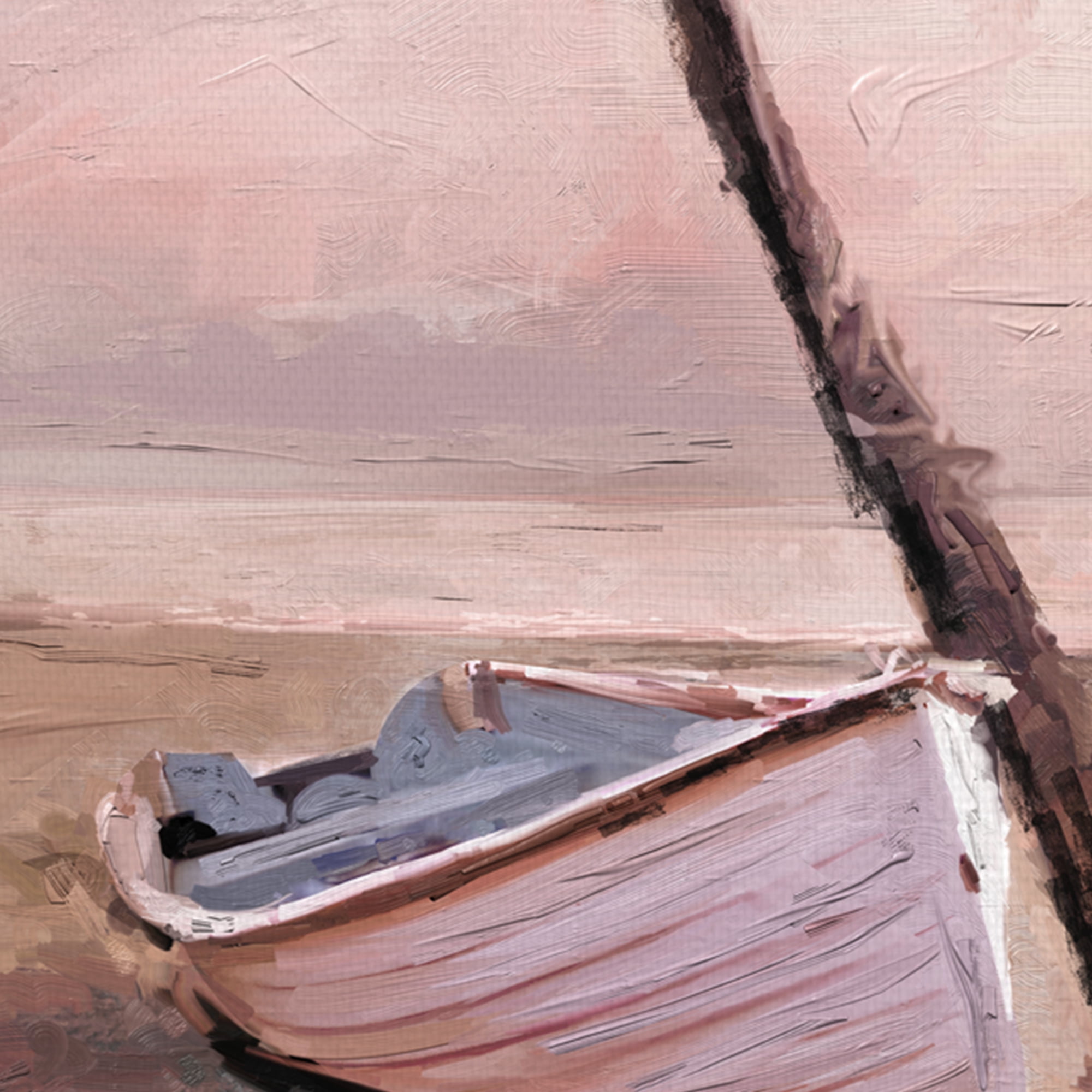 Beached Blush by Studio Arts Canvas Art