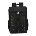 thumbnail image 4 of Bolsa de pícnic al aire libre, bolsa refrigeradora, bolsa de hielo aislada, bolsa térmica multifuncional, mochila de almuerzo aislada para el trabajo, Negro shamjiam Bolsas más frescas, 4 of 8