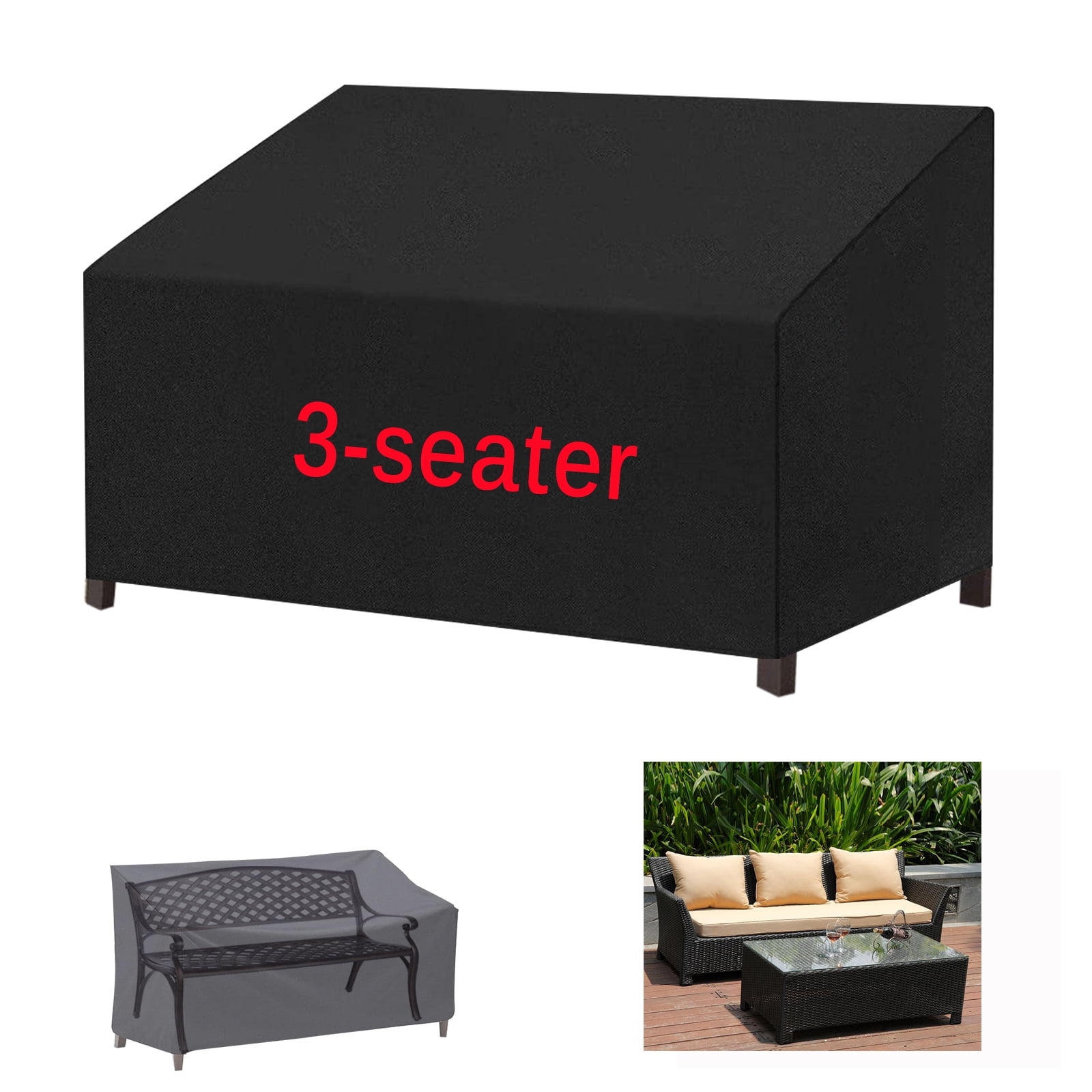 Patio Loveseat Cover, Bliifuu Outdoor Furniture Chair Cover Waterproof