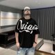 thumbnail image 3 of Camisetas para hombre, camisetas holgadas, de gran tamaño, con estampado, camisetas para hombre, cuello redondo, ropa barata con alfabeto y de alta calidad, talla normal 5xl Y2k, 3 of 5