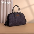 thumbnail image 4 of Wrangler Women Large Travel Duffel Bag Floral Print Weekender Handbag with Detachable Strap, Black, 4 of 5