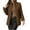 Brown, variant on Womens Quilted Lightweight Jackets Zip Up Puffer Jacket Coats Padded Outwear with Pockets