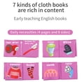 thumbnail image 3 of Soft Cloth Planner, Early Learning, Soft Fabric Pages, Engaging Bright Colors, for Little One Development, Sensory Stimulation, Educational Toy, First Words, Fabric Construction, Early, Ihhxbz, 3 of 6