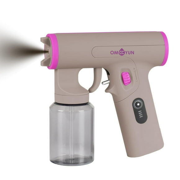 OMCCYUN Mini Cordless Spray Tan Machine With Type-C Charging Ultra Lightweight Portable Travel Spray Tan Kit Easy Type For Home, Travel, DIY, Mobile, Beach Tanning