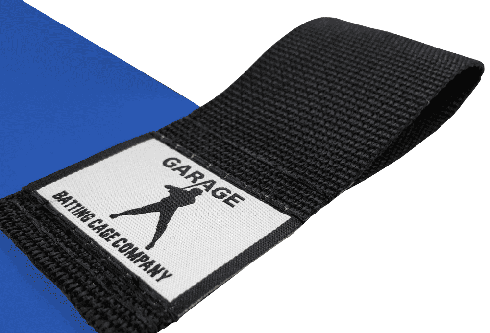 5' x 8' Vinyl Heavy Duty Baseball Batting Cage Backstop (BLUE) - Professional Hitting Facility BACKSTOPS - Since 2004 (GBCC)