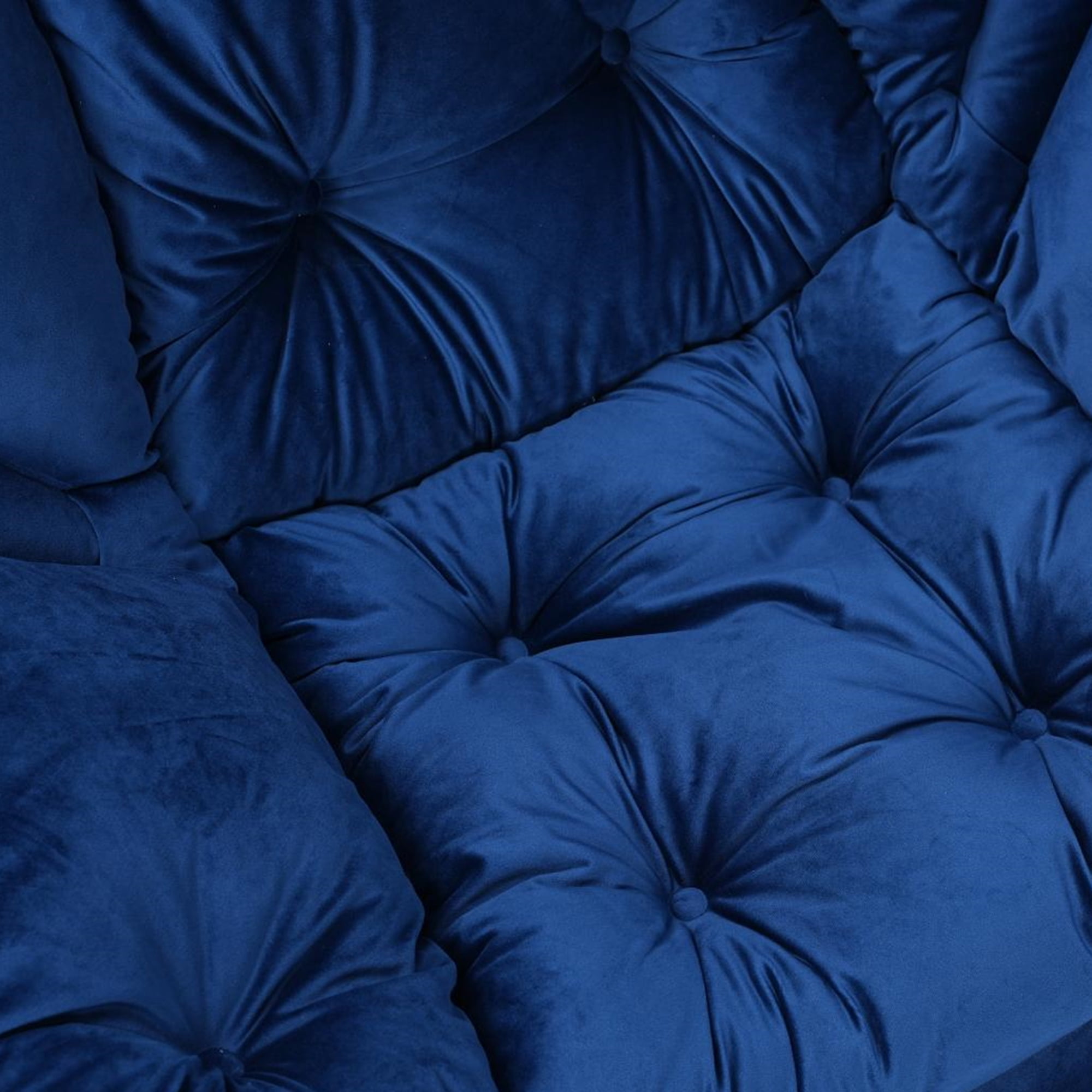 Kadyn Living Room Chairs, Single Sofa Chairs with Armrests and A Side Pocket, Blue Armchair, Chair with Ottoman Set Kadyn Living Room Chairs, Single Sofa Chairs with Armrests and A Side Pocket, Blue Armchair, Chair with Ottoman Set