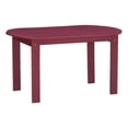 thumbnail image 1 of Linon Table Basse d'Extérieur Adirondack Robuste en Bois d'Acacia Massif, Teinte Rouge, 1 of 11