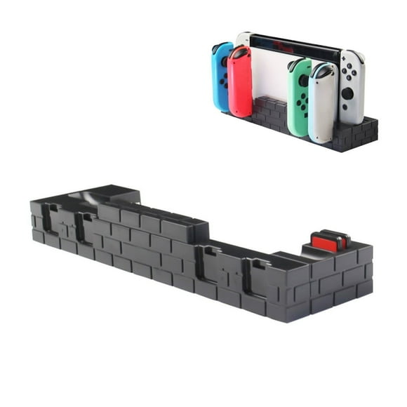 Charging Dock for Nintendo Switch Controllers, Joy-Controller Charger Station with 8 Game Storage Slots, Switch Charger Stand for 6 Joy-Controller Charge