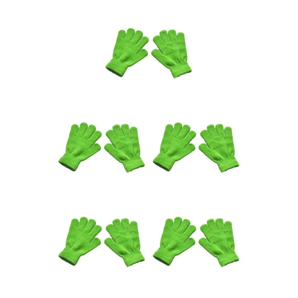 Sonducket 1 par de guantes para niños, accesorio de ropa de estilo Simple, calentador de dedos para exteriores, cubiertas para calentar las Type2 NO2