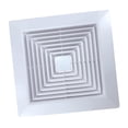 thumbnail image 5 of TISHITA Bathroom Exhaust Fan Cover Bathroom Ceiling Fan Grille Cover for Living Room 31cm, 5 of 8