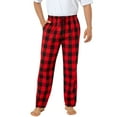 thumbnail image 6 of Onimisc Men's 100% Cotton Pajama Pants Lightweight Pjs Bottoms Sleepwear Bottom Pants with Pocket Drawstring 3-Pack, 6 of 9