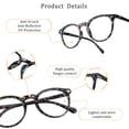 thumbnail image 2 of Gafas antifatiga visual LifeArt unisex que bloquean la luz azul, 2 of 9
