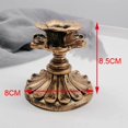 thumbnail image 2 of fastboy Rustic Shabby Chic Pillar Candle Holder Candlestick for Church 8x8x8.5cm, 2 of 9