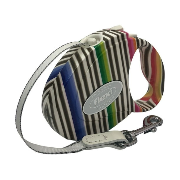 Correa Retráctil para Perro Flexi 5 Metros Fashion Ladies (M) Streifen