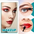 thumbnail image 5 of 50 Pcs Eye Shadow Applicator Sticks, 1.9" Reusable Short Handle Dual Sided Sponge Cosmetic Brushes, Professional Disposable Single Head Soft Mini Portable Makeup Tools for Cream (Black), 5 of 7