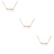 thumbnail image 2 of Collar Colgante Sonducket de aleación oro rosa Acuario, 2 of 6