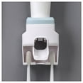 thumbnail image 1 of Automatic Toothpaste Squeezing Toothbrush Holder Wall-mounted Toothpaste Rack, 1 of 2