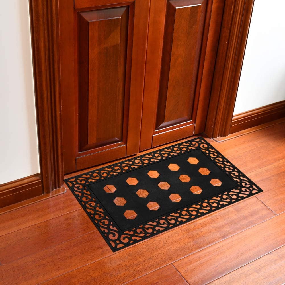 Welcome Doormat Outdoor Front Door Mat, Outdoor Entrance Door Mat, Heavy  Duty Non-slip Waterproof Rubber Outdoor Door Mat, Machine Washable, Room  Decor - Temu