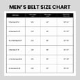 thumbnail image 5 of Catelles Men's Black Top-Grain Cowhide Belt, Ratchet Belt Strap, Gift Box Included, Business Casual Wear, 1.38in Width, 31in Waist, 5 of 13