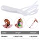 thumbnail image 2 of Señuelo Calamar Cebo Suave Artificial 20 Piezas Tubo 4 8 Cm Accesorios Pesca, 2 of 9