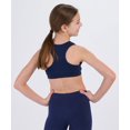 thumbnail image 2 of Boxercraft YS101 Girls Support Your Team Bra-Navy-L, 2 of 3