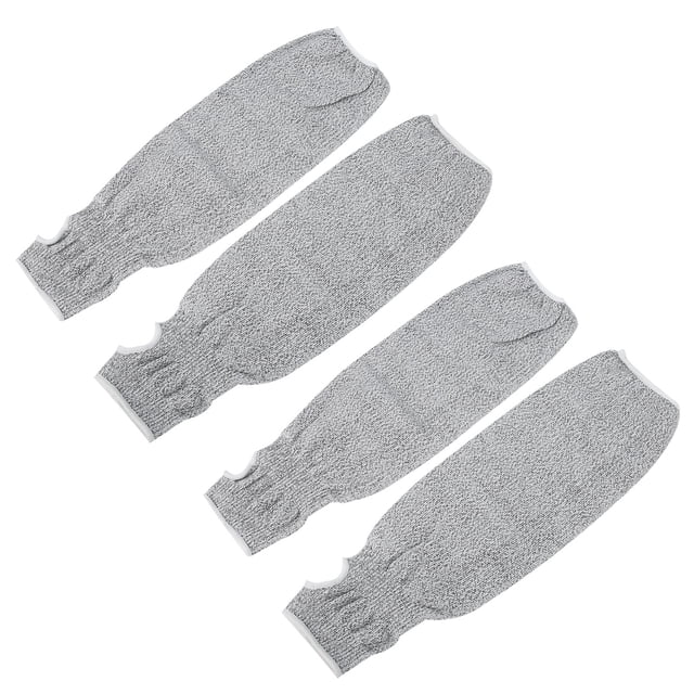 Manches de Bras, Protège-Bras Gris Anti-Usure, Anti-Coupure pour Femmes Hommes