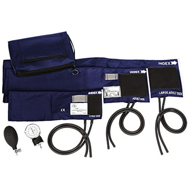 Prestige Medical 3 In 1 Aneroid Sphygmomanometer Set With Carry Case Navy Walmart Com Walmart Com