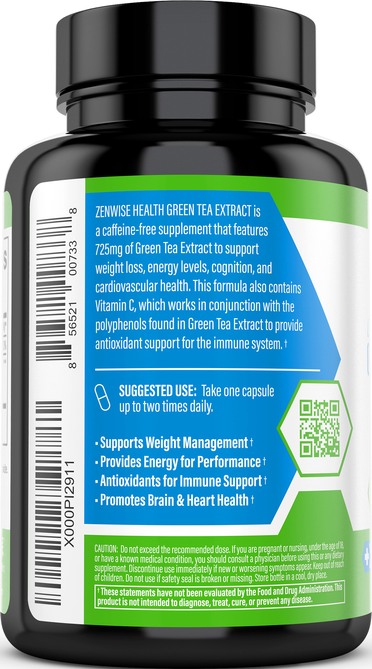 Zenwise Health Advanced Green Tea Extract With Vitamin C 1 Ct Walmart Com Zenwise Health Advanced Green Tea Extract With Vitamin C 1 Ct Walmart Com