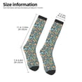 thumbnail image 5 of Fotbe Foxes and Birds in Forest print Women's Men's Novelty Crew Socks Cotton Socks Knee High Socks for Walking,Running,Nurses,Pregnancy, 5 of 9