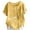 Yellow A, variant on Edvintorg Ladies Tops and Blouses Spring Summer Crew Neck Short Sleeve Casual Shirts Vacation Outfits for Women