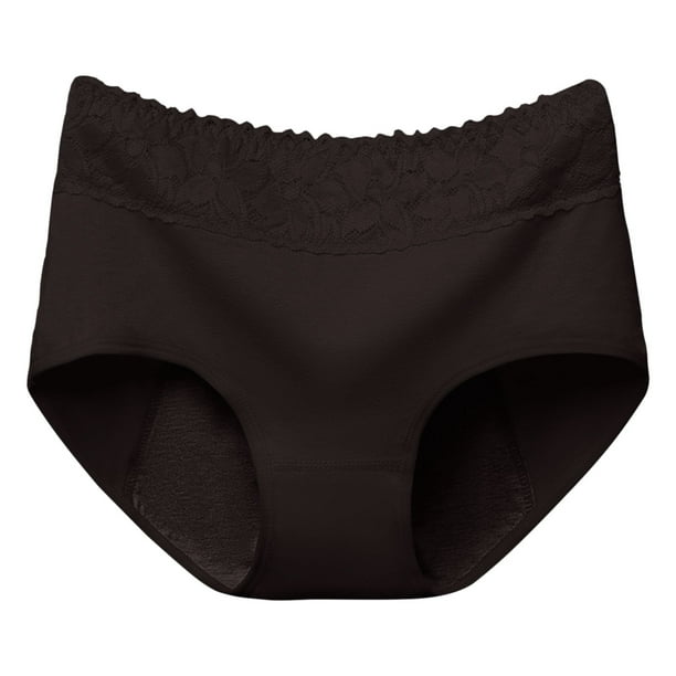 Women's Panties Cotton Boxer Shorts Ladies Mid-waist Sports Style Lingerie  Breathable Sexy Underwear Anti-light
