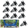 thumbnail image 5 of 10pcs Cord Clips Plastic Black OEM REF 10116060 For MG ZS MG3 Rear Boot Load Cover Parcel Shelf String Cord Clips Retainer, 5 of 5