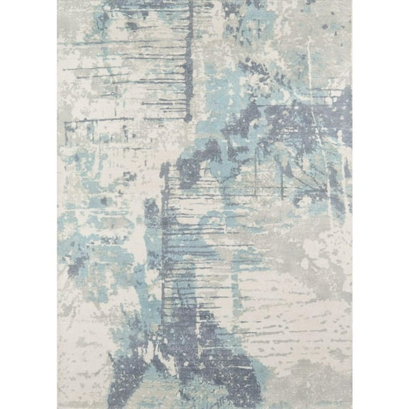 Momeni Casual Rectangle Area Rug, Blue, 3'6" X 5'6"