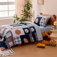 thumbnail image 2 of Sonive Full/Queen Kids Comforter Set, 7 Pieces Super Soft and Fluffy Cool Kids Bedding Set, Sports, 2 of 7