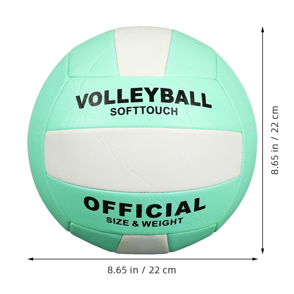 Hytrove 2Pcs Soft Volleyball for Indoor Sports with Durable Thick Material