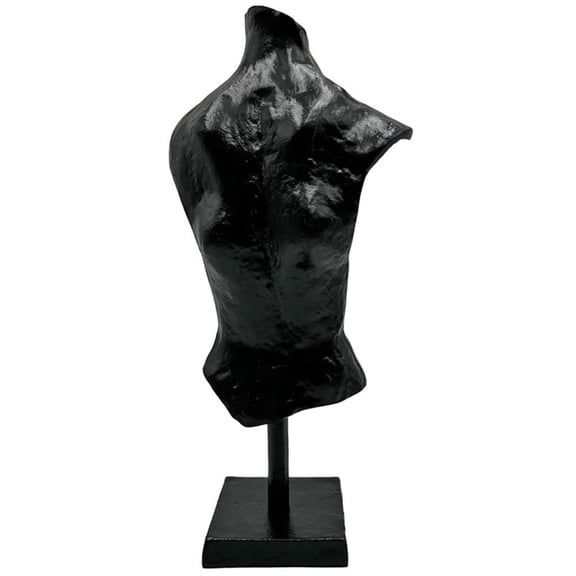 Pemberly Row 16-inch Tall Decorative Handmade Aluminum Abstract Body Sculpture