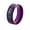 Purple-8MM, variant on Men's Women's Stainless Steel Creative Abalone Shell Couple's Ring Wedding Band 8MM Purple Size 7
