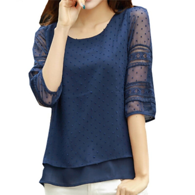 chiffon blouses canada