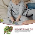 thumbnail image 4 of Weiweiguan 1 Set Simulation Fence Tree Model Decor Simulated Fence Micro Landscaping Fence Decor, 4 of 6