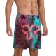 thumbnail image 2 of Fotbe Psychedelic Hairless Cat Pantalones Cortos de Pijama para Hombre, Ropa de Dormir, Pantalones de Pijama Cortos para Hombre-3X-Large, 2 of 6
