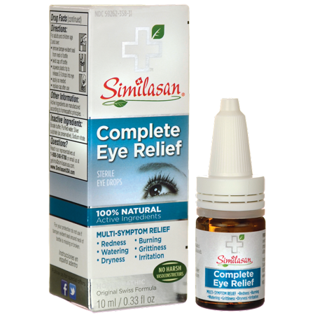 Similasan Complete Eye Relief 0.33 fl oz Liquid (Best Eye Drops For Pain)