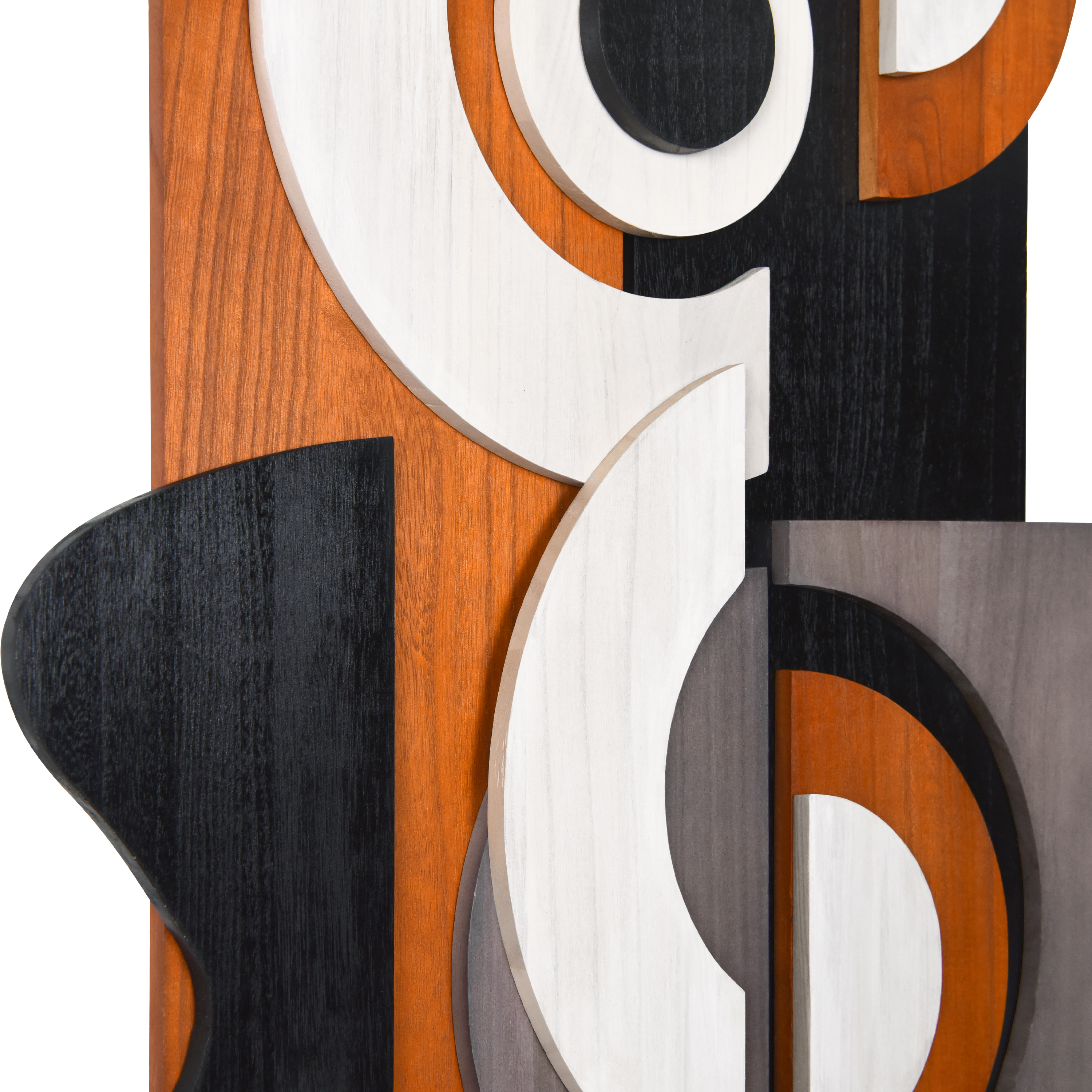 "Honeyed Dusk II" Hand Made & Hand Finished Dimensional Solid Paulownia Wood Abstracts Wall Art