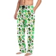 thumbnail image 4 of GZHJMY St. Patrick's Day Pajama Pants for Men, Lounge Pants Lightweight Men Pajama Bottoms with Drawstring Pockets, Christmas New Year Birthday Gifts, Small, 4 of 6
