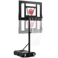 thumbnail image 4 of Danrelax 3.1-4.1FT Adjustable Pool Basketball Hoop, 32"x23" Backboard, Portable, Black, 4 of 9