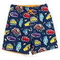 thumbnail image 5 of Disney Cars Tow Mater UPF 50+ Rash Guard and Swim Trunks Outfit Set Toddler to Little Kid, 5 of 5
