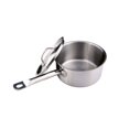 thumbnail image 3 of simhoa 2.6L Stainless Steel Cookware Milk Pan and Long Handle, Induction Milk Pots for, 3 of 8