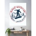 thumbnail image 2 of Burke Mountain - Vermont - United States Poster Wall Art, Modern Wall Decor, 24x36 UNFRAMED, 2 of 3