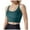 Green, variant on Women's Sports Bra Without Underwire Padded Bustier Strapless Bra Push Up Yoga Fitness Padded Bras