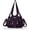 Purple, variant on for Women Large capacity Vegan Leather wallet and Handbags Crossbody Purses Multi pocket shoulder bag
